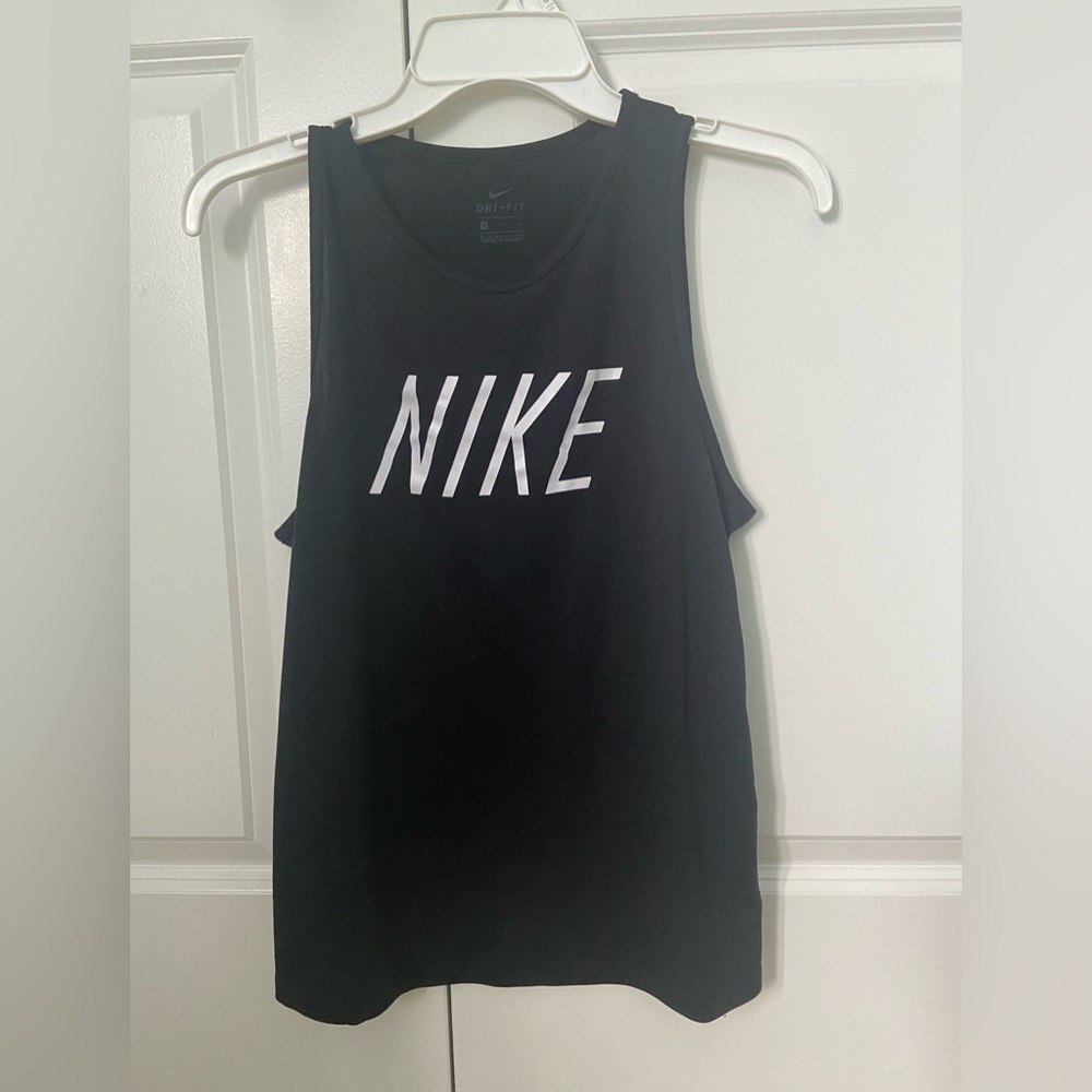 Black Nike tank. Small